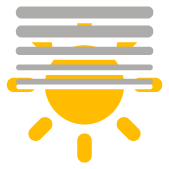 low clouds and clear spells